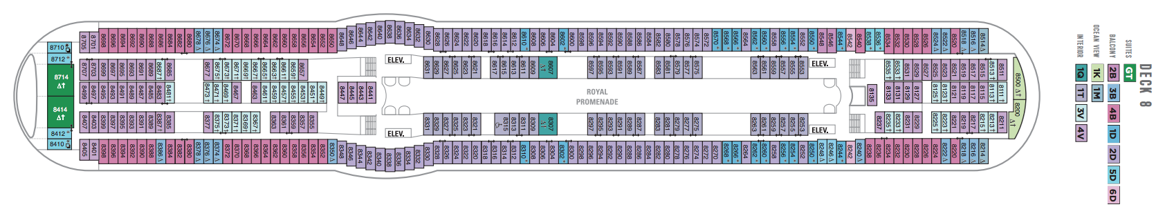 RCI Independence of the Seas Deck Plans Deck 8.png